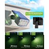 Solar Spot Lights Outdoor Waterproof, Solar Spotlights 10 Pack Cool
