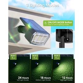 Solar Spot Lights Outdoor Waterproof, Solar Spotlights 10 Pack Cool White