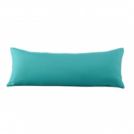 Evolive Ultra Soft Microfiber Body Pillow Cover/Pillowcases 21"x54" with Hidden Zipper Closure (21"x54" Body Pillow Cover, Peacock Blue)