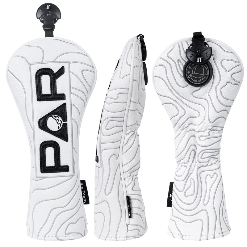 Golf Club Head covers Hybrid Utility Rescue with Interchangeable Number