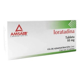 Loratadina 10 Mg, 10 Tabletas