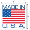 Tabbies Shipping & Handling Labels Red, White & Blue, 2"W