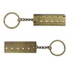 HATOOLHA® 2pcs Mini Tool Keychain, Vernier Caliper Ruler Key Chain