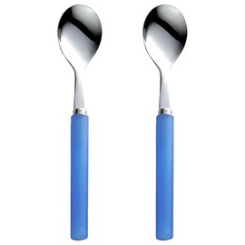 Nagao Frosty Teaspoon, Blue, Set of 2, Made in Japan