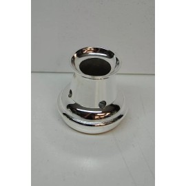 SILVER PLATED - 7/8" BOVE CANDLE FOLLOWERS TOPPERS BURNERS CHASERS, ANY QUANTITY