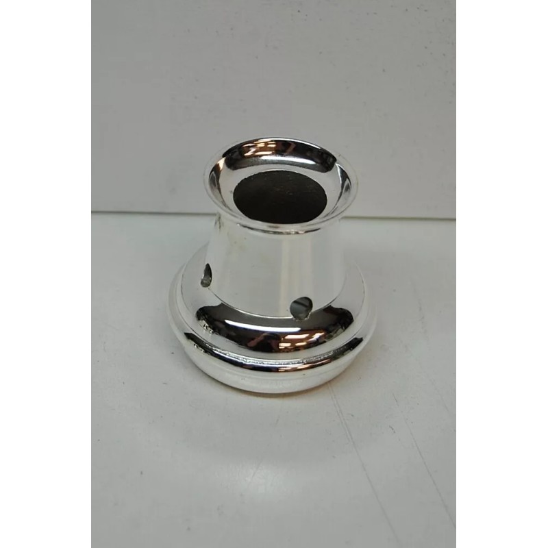 SILVER PLATED - 7/8" BOVE CANDLE FOLLOWERS TOPPERS BURNERS CHASERS,