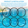 Cutetool(6PCS) SX220Z2 Bulkhead O-Ring Compatible with Hayward Max-Flo II, Max-Flo