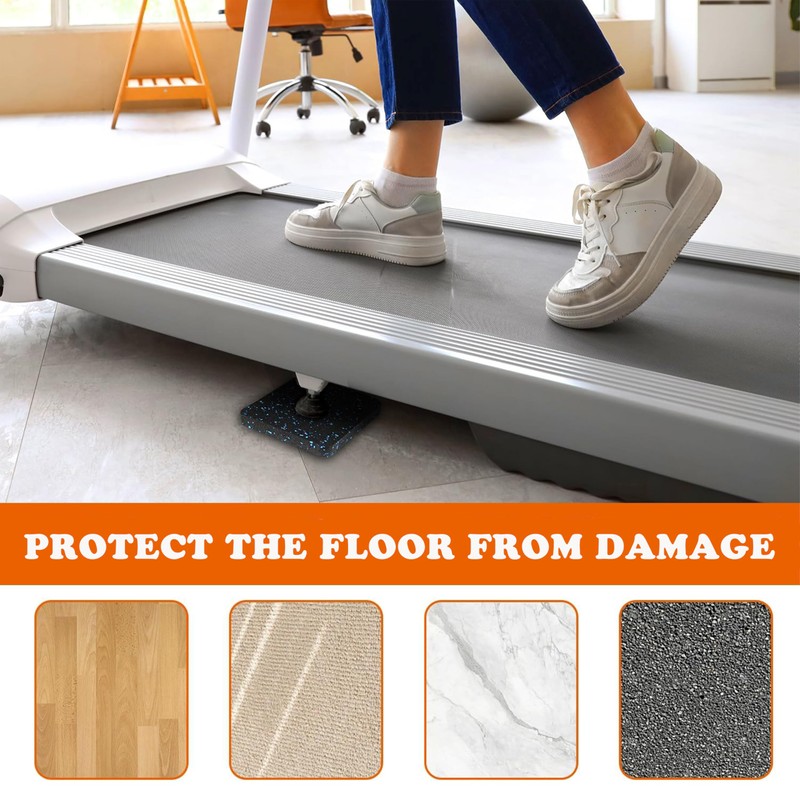 Treadmill Mat Pads,Exercise Equipment Mat,Soundproof Floor Mat,High-Density Rubber Mats for