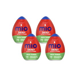 MiO Green Thunder Liquid Water Enhancer 1.62 Fl Oz (Pack of 4)