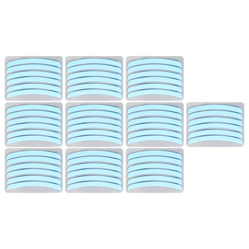30 Pairs Silicone Eyelash Lift Curved Shape Reusable Soft Rods