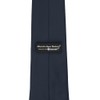 tiemart Solid Color Necktie (Dark Navy Blue)