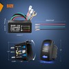 Nilight Turn Signal Switch with Flasher Relay Kit 4PIN ON