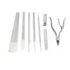 8Pcs Pedicure Knife Stainless Steel Dead Skin Remover Portable Foot