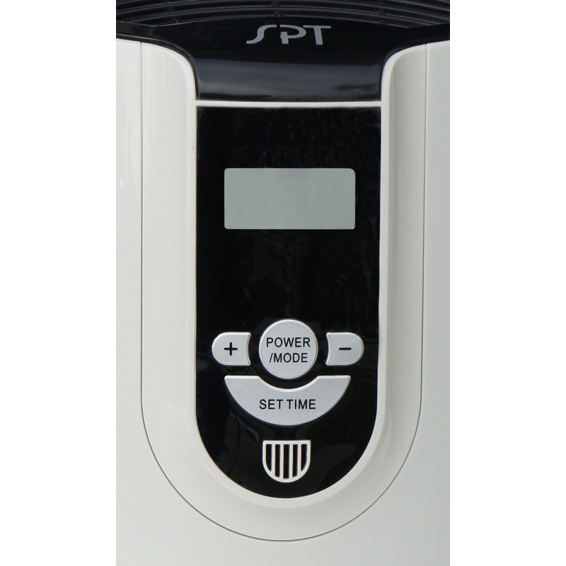 SPT SU-9210A: Digital Evaporative Humidifier, Black and Off White, 8.82W