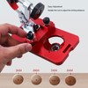 Hinge Hole Opener Aluminum Alloy Hinge Drilling Jig Cabinet Door