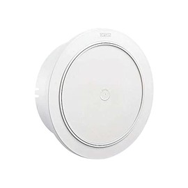 ナスタ 屋内換気口 プッシュ式丸型レジスター シルバーグレー KS-8630PR-SG 1個
