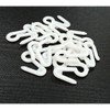 FAPBADRI Hook for Curtain Channel/CurtainTrack, Material - Plastic, 100 Pieces
