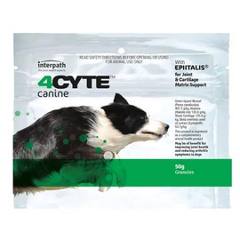 4Cyte Canine Joint Support Supplement Granules for Dogs 50 Gm