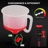 22-Piece No-Spill Coolant Filling Funnel Kit and Siphon Hose Pump,