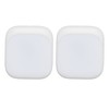 2pcs LED Sensing Night Light 2700K Soft White Plug in