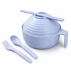 Syaonrst Microwave Ramen Bowl with Utensil Box - 1 Set