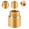 Brass Tap Extension 1/2 Inch x 20 mm, DN15 Thread