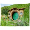 BELECO 2.1x1.5m Fabric Hobbit Cave Backdrop for Photography Matamata Rural