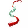 FunGiftCorner Feng Shui 8-Jade Ingots with Red Tassel, 12 Inch