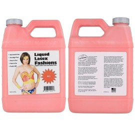 Liquid Latex Red 32 Fl Oz - Liquid Latex Face and Body Paint, Nail Art and Decor