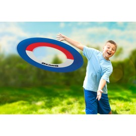 Toysmith - Get Outside GO! Beamo Flying Hoop - 20-Inch, Assorted Colors, Outdoor Game for Kids and Adults