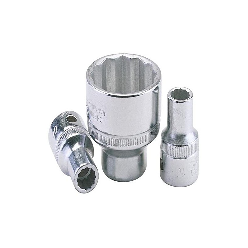 Draper 24682 1/2-inch Drive 23mm Bi-Hex Socket