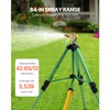 Happybuy Impact Sprinkler on Tripod Base, 2 Packs. Heavy-Duty Tripod