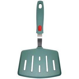 Silicone Spatula Turner, Heat Resistant Pancake Spatulas for Nonstick Cookware Pan, Wide Slotted Omelette Egg Spatula Fish Spatula Cooking Spatula for Kitchen Use Thin Flexible Spatula Dishwasher Safe