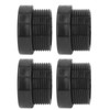 4PCS Pool Umbrella Stabilizer Adapter ABS Pool Umbrella Threaded Adapter
