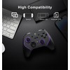 Switch Pro Controller, Game Controller for PC/Switch2/Switch, 7 Color LED