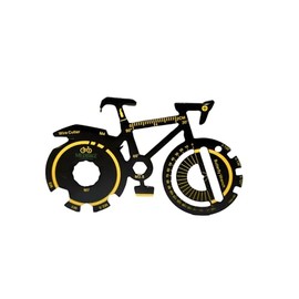 Multitool Wallet 20 in 1 Bicycle Multi Tool Card Survival Pocket Tool Multipurpose All in One Qiuck Repair, EDC Survival Gear, Bottle Opener, Camping Bike+Staple