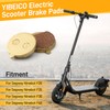 YIBEICO Brake Pads for Segway Ninebot F20 F25 F30 F40,