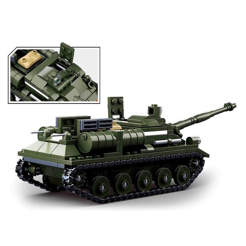 Sluban WWII - SU-85 TANK DESTROYER 338PCS