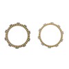 Topteng Clutch Plate Kit, Clutch Kit Disc Plates Steel &
