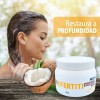 Mascarilla Para Cabello Teñido Coco Keratina Nefertiti 350g