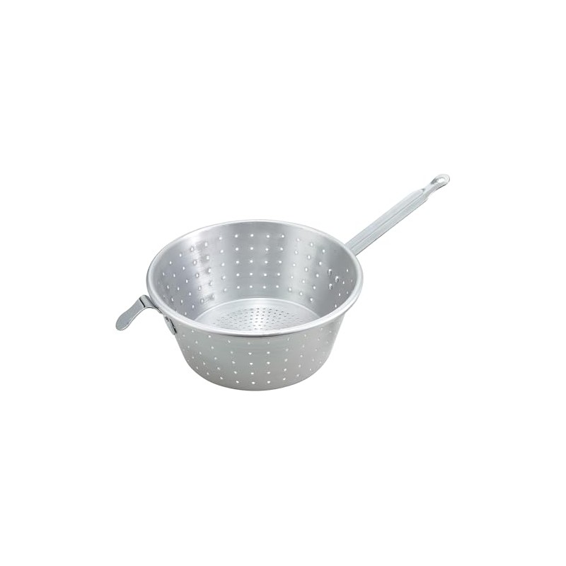 Winco Spaghetti Strainer, 9-Inch, Medium, Aluminum