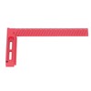 Hole Scribing Ruler Aluminium Alloy Woodworking Right Angle Ruler 45