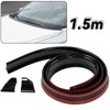 AUTOXBERT Universal Gloss Black Car Rear Wing Lip Spoiler Tail