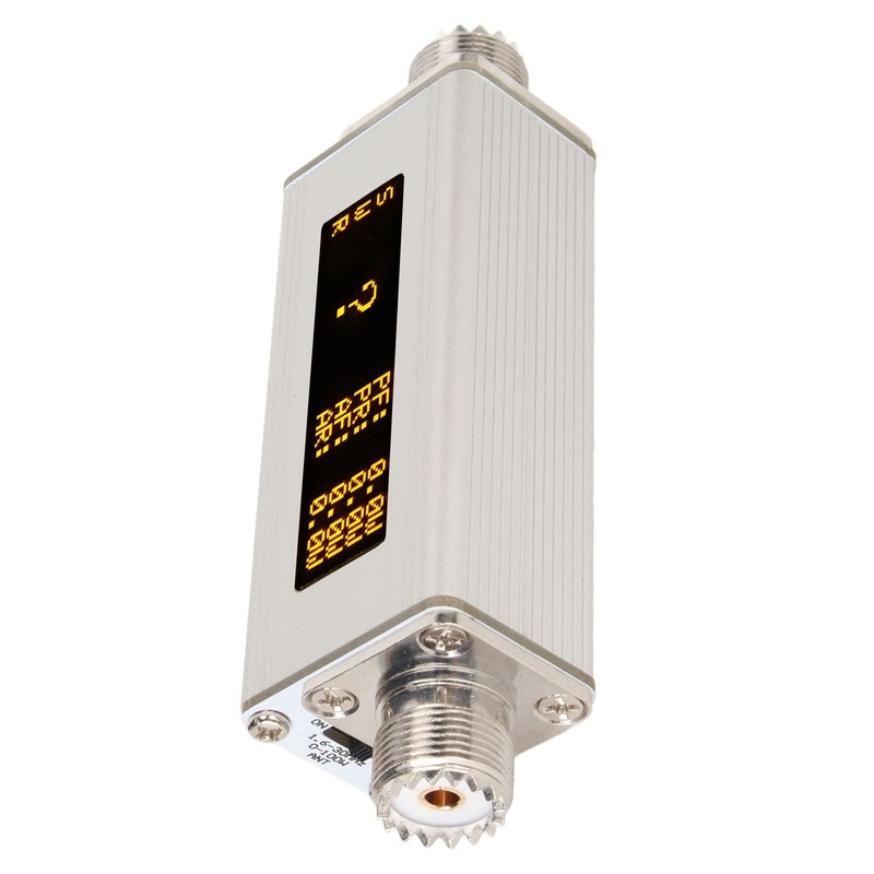 Mini SWR Power Meter 1.6‑30MHz High Frequency 0‑100W 350mAh Shortwave