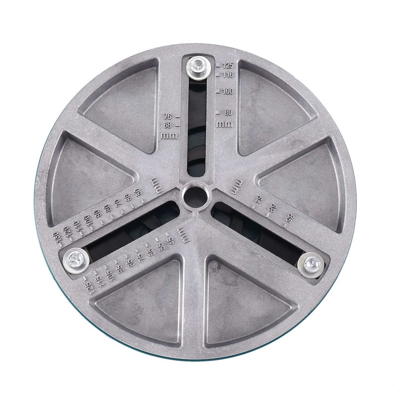 Yeruvce Adjustable Hole Saw Diameter 45Mm-130Mm Woodworking Hole Opener Cutting