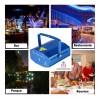 Importeek 5pz Proyector Laser Luz Led Audioritmico Color Figuras +