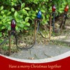 Jetec 200 Pieces Christmas Light Stakes Universal Yard Lawn Holiday