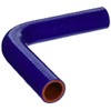 HPS HTSEC90-100-BLUE Silicone High Temperature 4-ply Reinforced 90 degree Elbow