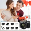 VETEK Digital Camera, 4K Vlogging Camera for YouTube 56MP 16X