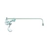 Krowne 12-171L Krowne Silver Series Extended Wok Faucet, Splash-Mounted, 12"